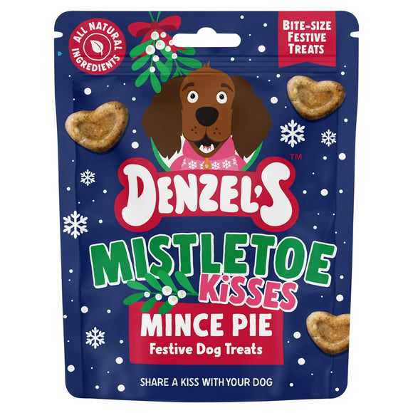 Denzels Mistletoe Kisses Mince Pie Dog Treats