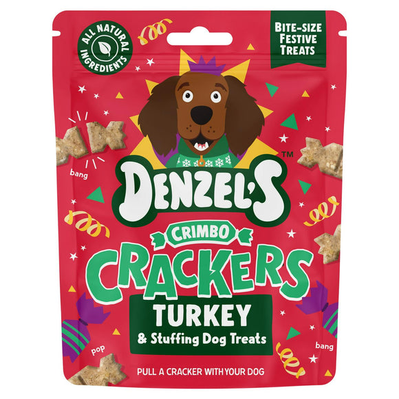 Denzels Crimbo Crackers Turkey & Stuffing Dog Treats