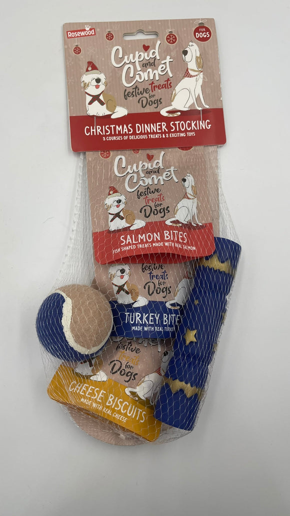 Rosewood Christmas Dinner Stocking